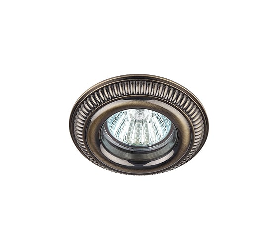Светильник ЭРА KL51 SB антик объём MR16,12V/220V, 50W бронза Б0009332