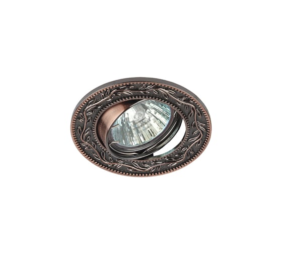 Светильник ЭРА KL56 А SС литой MR16,12V/220V, 50W медь Б0017102