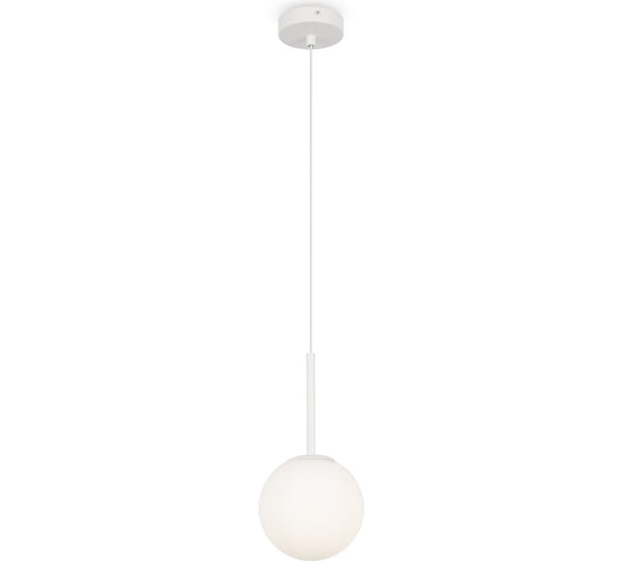 Подвесной светильник MAYTONI basic form 1хe14x40w металл матовый белый MOD321PL-01W 1