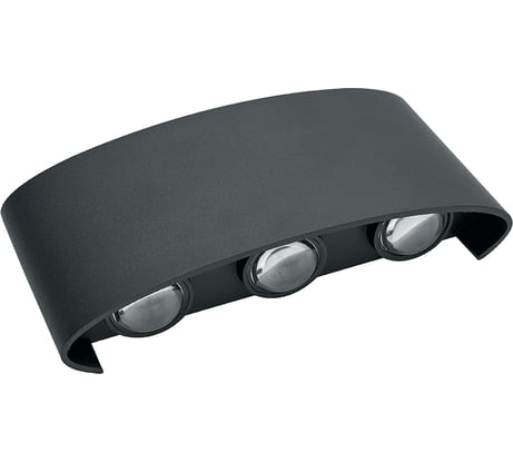 Садово-парковый светильник FERON 6x1W, 450Lm, 4000K, черный DH101 06310