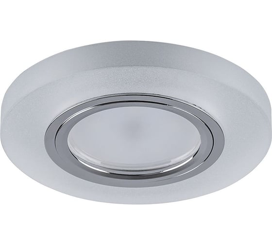 Потолочный светильник с подсветкой FERON 15LED 2835 4000K MR16 50W G5.3, белый матовый, CD8060 32570