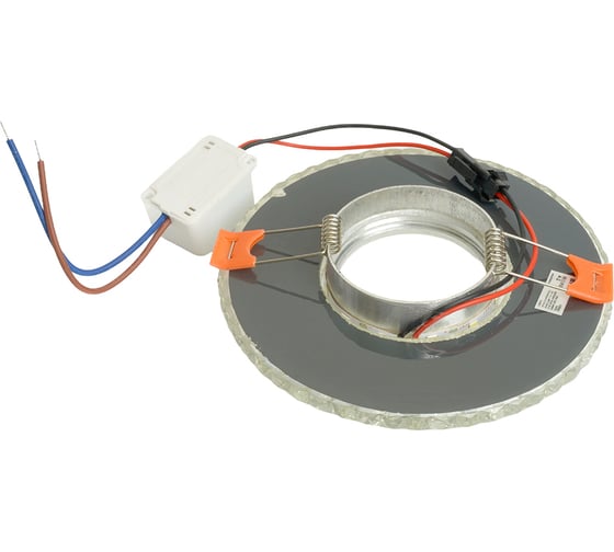 Встраиваемый потолочный светильник FERON с подсветкой 15LED, 2835 SMD 4000K MR16 50W G5.3, прозрачный, CD942 32655