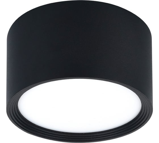Потолочный светильник ESCADA 20005SMU/03 LED 12W 4200K черный матовый 20005SMU/03LED SBK