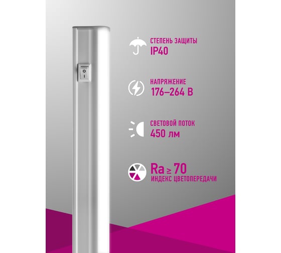 Светильник ОНЛАЙТ OLF-P1-5-4K-LED 61186