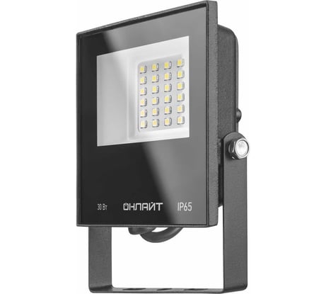 Светильник ОНЛАЙТ OFL-30-6K-BL-IP65-LED 71658