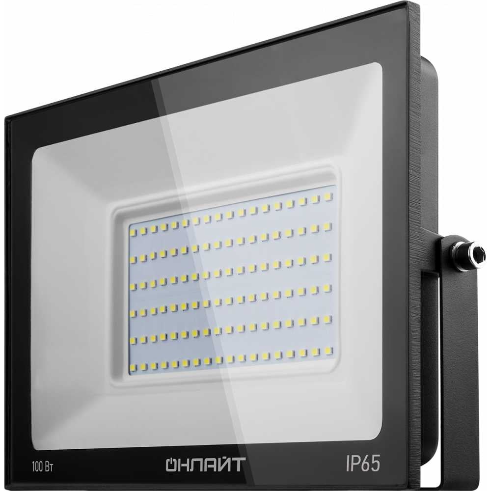 Светильник ОНЛАЙТ OFL-100-4K-BL-IP65-LED 61947 - выгодная цена, отзывы ...