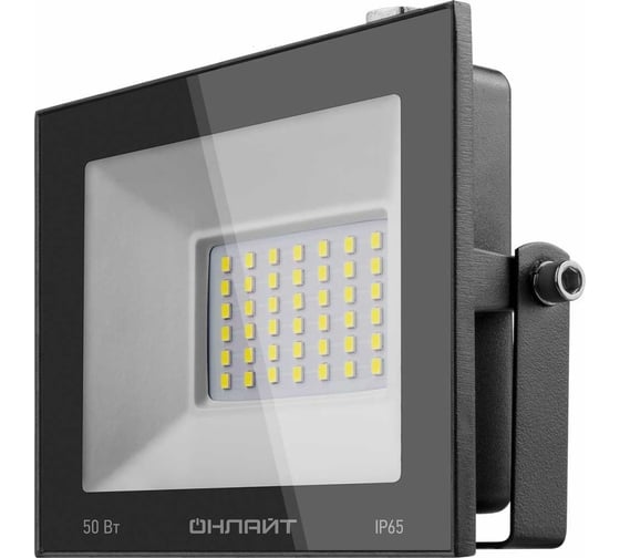 Светильник ОНЛАЙТ OFL-50-6K-BL-IP65-LED 71660