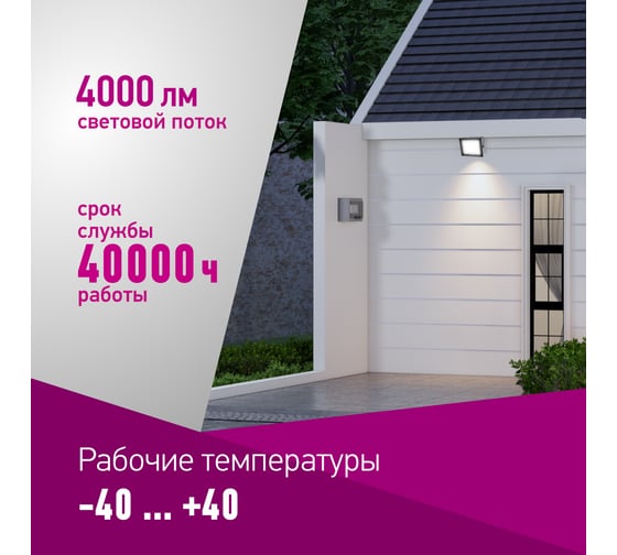 Светильник ОНЛАЙТ OFL-50-4K-BL-IP65-LED 71659