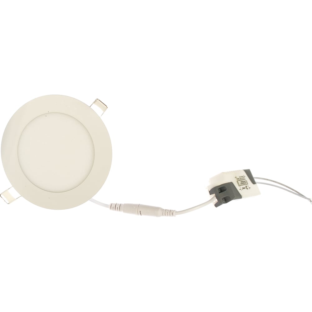 Светодиодный круглый светильник ЭРА LED 1-6-6K LED 6W 220V 6500K ...