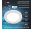 Светильник светодиодный встраиваемый Даунлайт ЭРА LED 1-6-6K Slim панель 6Вт 6500К круглый Б0019831 2