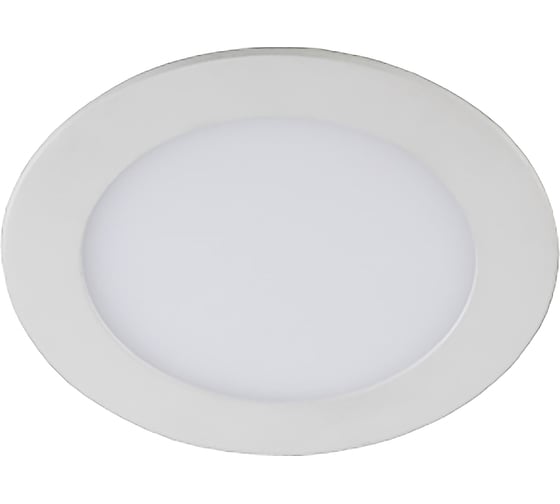 Светильник светодиодный встраиваемый Даунлайт ЭРА LED 1-6-4K Slim панель 6Вт 4000К круглый Б0017486