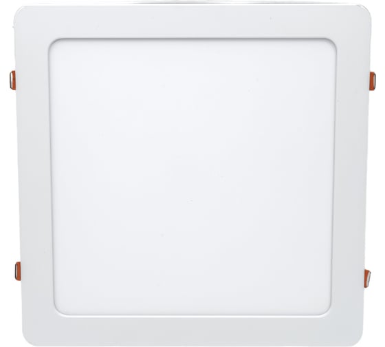 Светодиодный квадратный светильник ЭРА LED 2-24-6K LED 24W 220V 6500K Б0019840