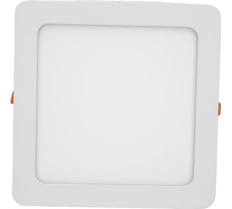 Светодиодный квадратный светильник ЭРА LED 2-18-6K LED 18W 220V 6500K Б0019839