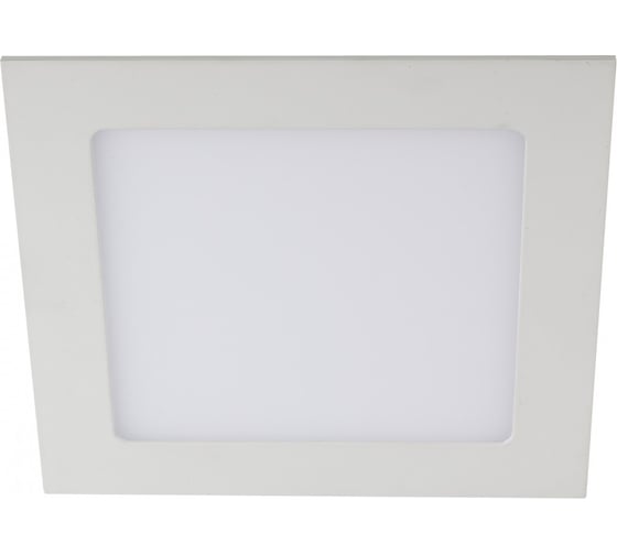 Светодиодный квадратный светильник ЭРА LED 2-9-4K LED 9W 220V 4000K Б0017490