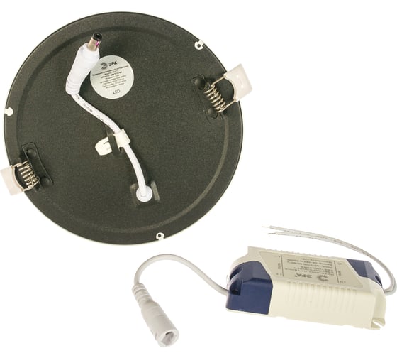 Светодиодный круглый светильник ЭРА LED 7-12-4K NEW 12W 4000K d145 Б0028265