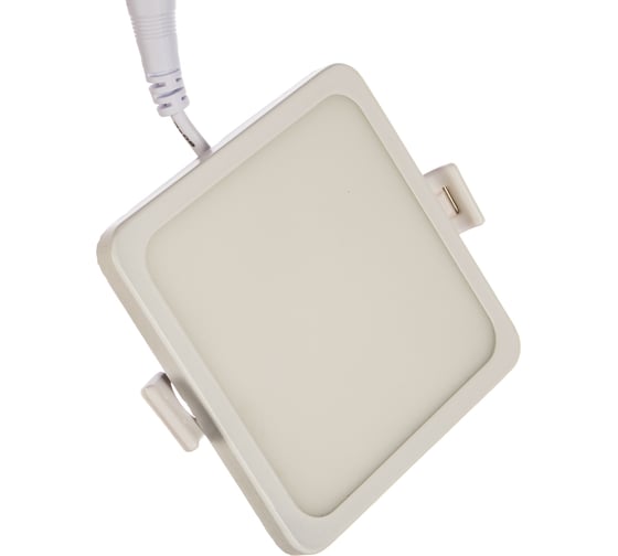 Светодиодный квадратный светильник ЭРА LED 6-6-4K NEW 6W 4000K 85 mm Б0028272