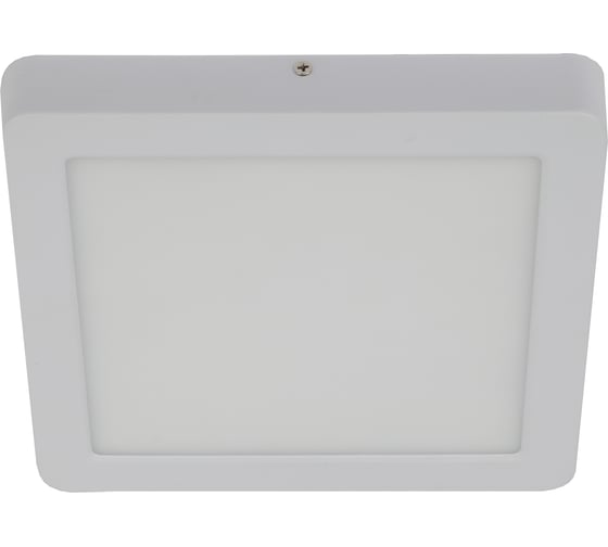 Светодиодный квадратный светильник ЭРА LED 9-18-4K накладной LED 18W 220V 4000K, белый Б0031159 1