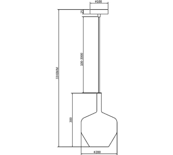 Подвесной светильник MAYTONI duality 1хe27x60w металл черный MOD271PL-01B6