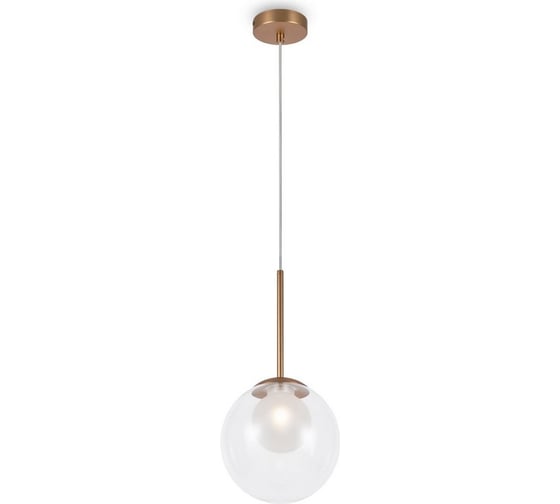 Подвесной светильник MAYTONI basic form 1хg9x20w металл золото MOD521PL-01G3