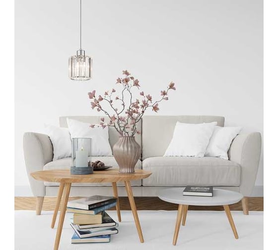 Подвесной светильник ESCADA 10192/1S E27*60W Chrome 10192/1S Chrome