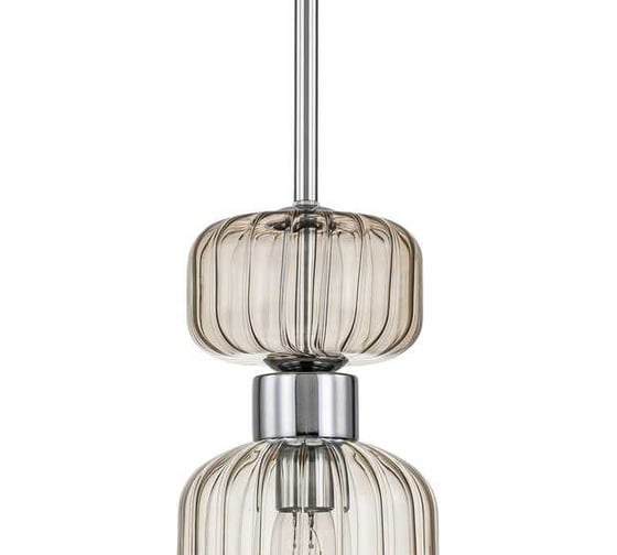 Подвесной светильник ESCADA 1141/1S E14*60W Chrome/Beige 1141/1S Chrome/Beige