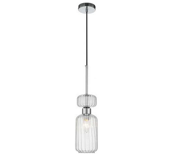 Подвесной светильник ESCADA 1141/1S E14*60W Chrome/Clear 1141/1S Chrome/Clear 1
