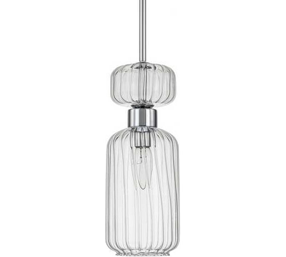 Подвесной светильник ESCADA 1141/1S E14*60W Chrome/Clear 1141/1S Chrome/Clear