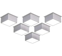 Светильник DIODEX led гило юни 6x8вт, 5500к, призма, белый, dali, 4603789921779