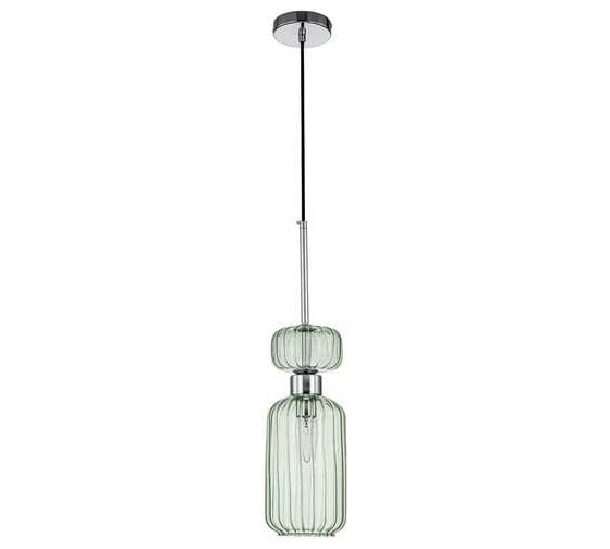 Подвесной светильник ESCADA 1141/1S E14*60W Chrome/Green 1141/1S Chrome/Green