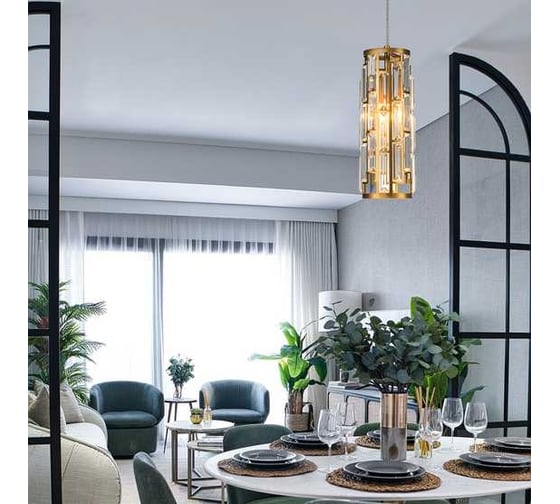 Подвесной светильник ESCADA 2101/1S Е27*60W Gold 2101/1S Gold