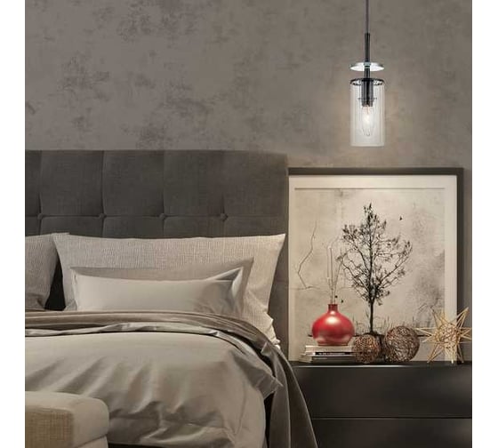 Подвесной светильник ESCADA E14*40W Black 10191/1S