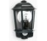 Настенный уличный светильник с датчиком движения Steinel L 190 S IP 44 black clear E27 1х60 Вт 644413 2