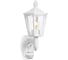 Настенный уличный светильник с датчиком движения Steinel L 15 S IP 44 white clear E27 1х60 Вт 617912 1