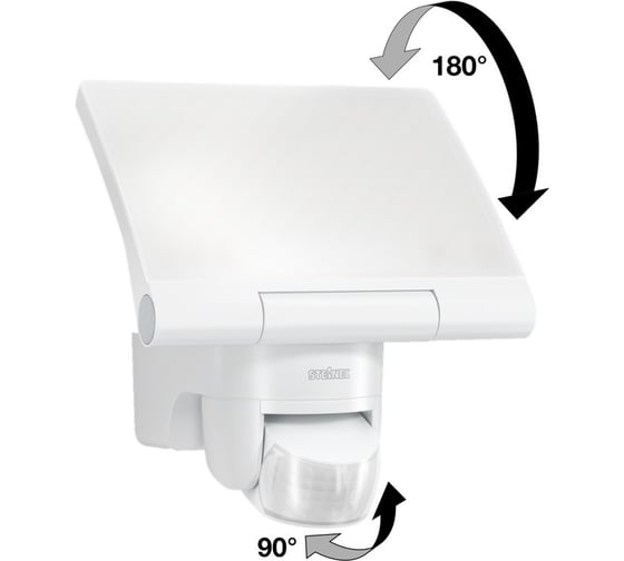 Светодиодный прожектор с датчиком движения Steinel XLed Home 2 IP 44 white matt LED 14,8 Вт 033088