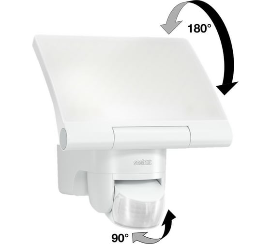 Светодиодный прожектор с датчиком движения Steinel XLed Home 2 XL IP 44 white matt LED 20 Вт 030070