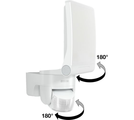 Светодиодный прожектор с датчиком движения Steinel XLed Home 2 XL IP 44 white matt LED 20 Вт 030070