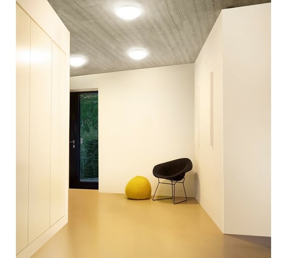 Потолочный светильник с датчиком движения Steinel RS 16 LED GLASS IP 44 white matt 035105