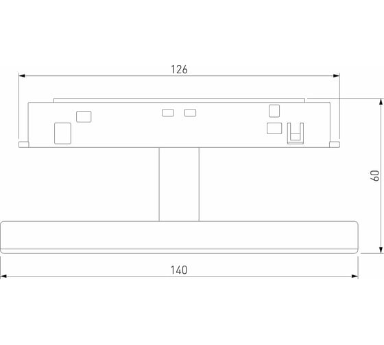 Трековый светильник Elektrostandard 4w 4000k cally (черный ) 85172/01 slim magnetic a065984