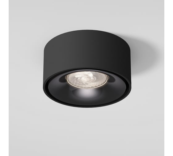 Встраиваемый светодиодный светильник Elektrostandard glam черный 25095/led a065710 1