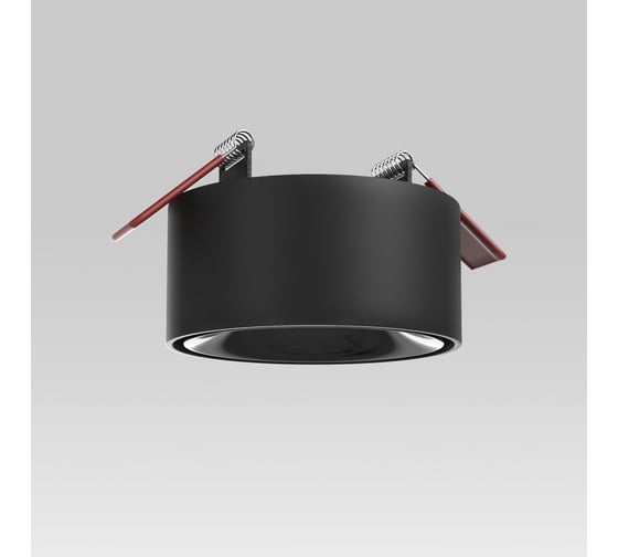 Встраиваемый светодиодный светильник Elektrostandard glam черный 25095/led a065710