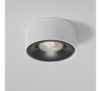Встраиваемый светодиодный светильник Elektrostandard glam белый/черный 25095/led a065708