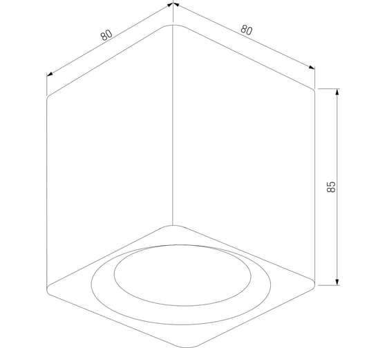 Потолочный светодиодный светильник Elektrostandard 9w 4000к matrix белый/черный 25051/led a065286