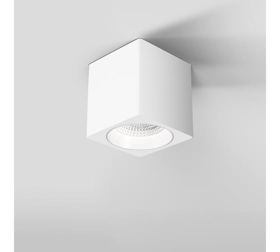 Потолочный светодиодный светильник Elektrostandard matrix 9w 4000к белый 25051/led a065283 1