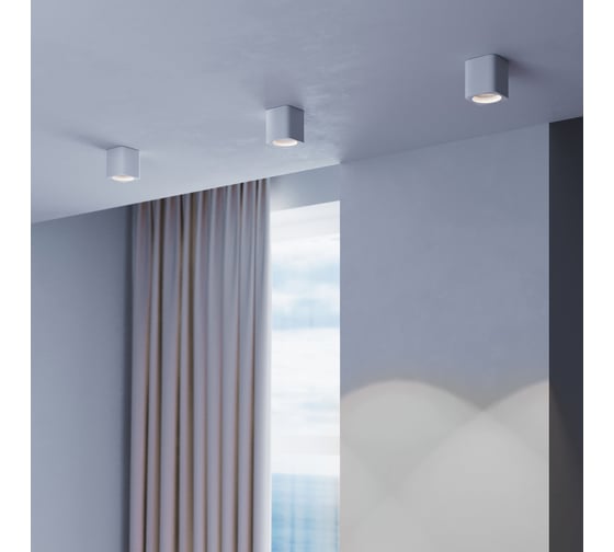 Потолочный светодиодный светильник Elektrostandard matrix 9w 4000к белый 25051/led a065283
