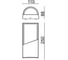 Настенный светильник ESCADA E27*40W IP44 Dark grey 30004W/01 3