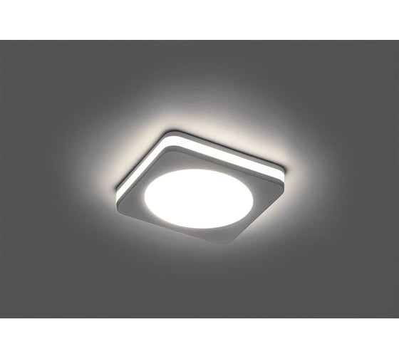 Встраиваемый светодиодный светильник FERON 7W, 560 Lm, 4000К, белый, AL601 28906