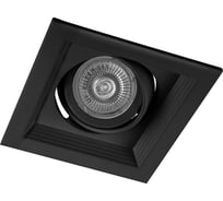 Встраиваемый потолочный светильник FERON MR16 G5.3 черный, DLT201 32441