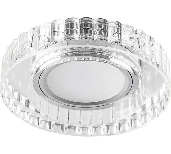 Потолочный светильник FERON 15LED 2835 SMD 4000K, MR16 50W G5.3, прозрачный, CD985 32662 1
