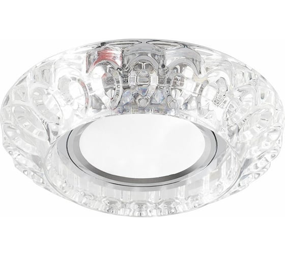 Потолочный светильник FERON 15LED 2835 SMD 4000K, MR16 50W G5.3, прозрачный, CD987 32664