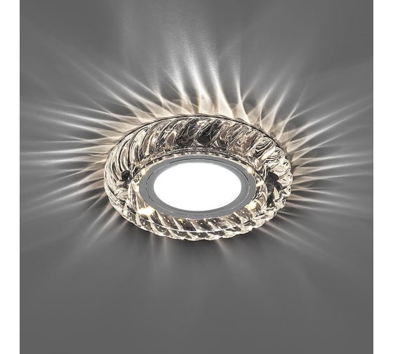 Потолочный светильник FERON 15LED 2835 SMD 4000K, MR16 50W G5.3, прозрачный, CD986 32663